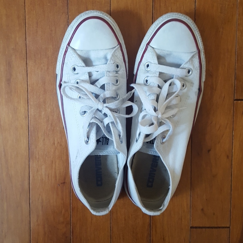 White Converse Shoes